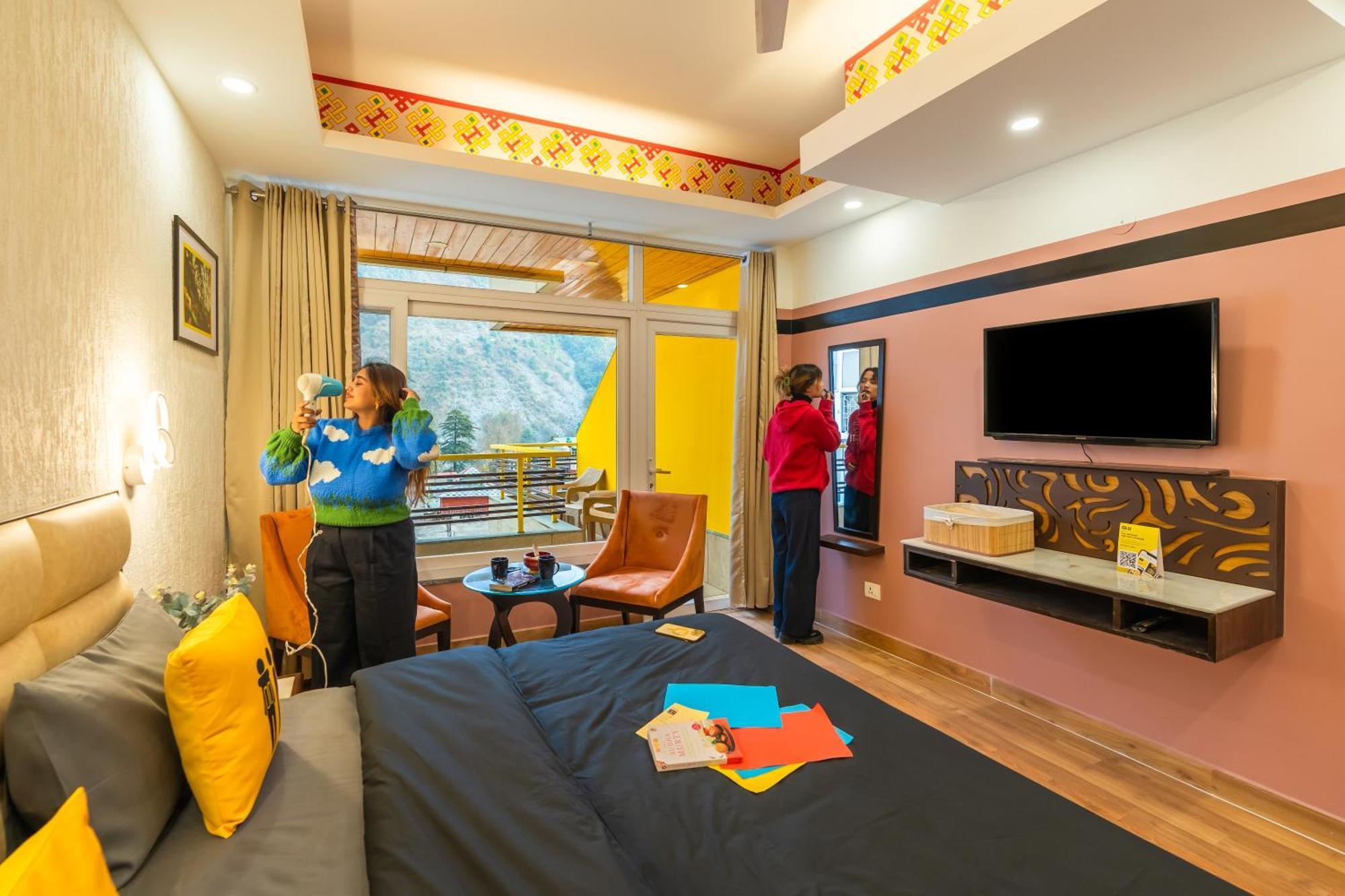 The Hosteller Mcleodganj, Bhagsu McLeod Ganj Exteriör bild